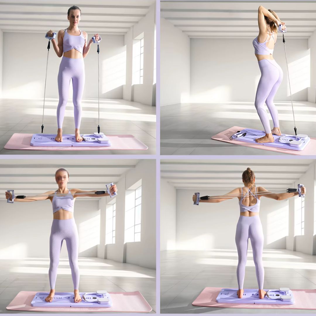 Compact Fitness Board for Core Strength and Full-Body Training