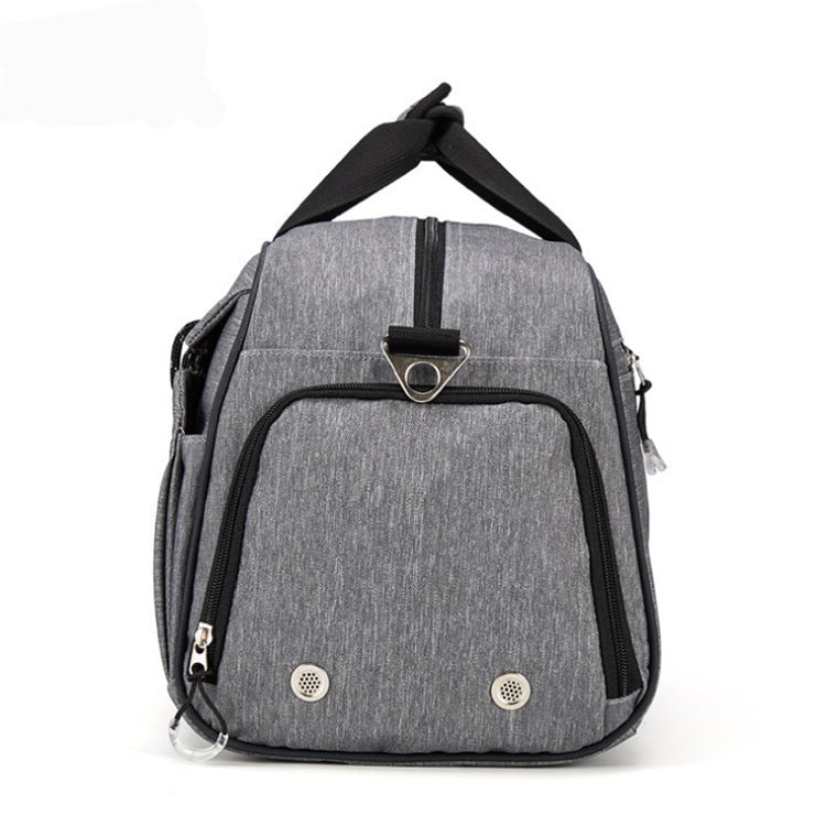 Sports Gym Travel Duffel Bag With Shoes Compartment