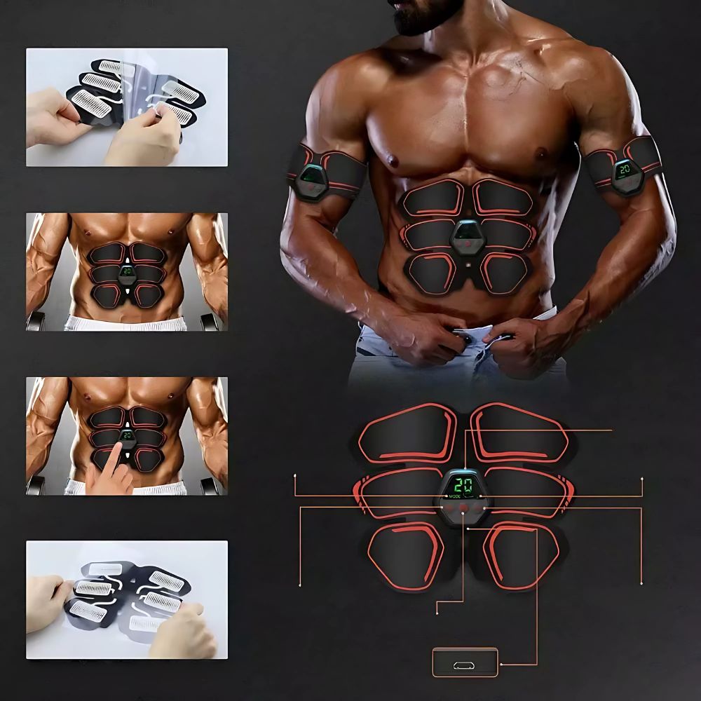 Abdominal Muscle Stimulator Fitness Equipment for Men and Women