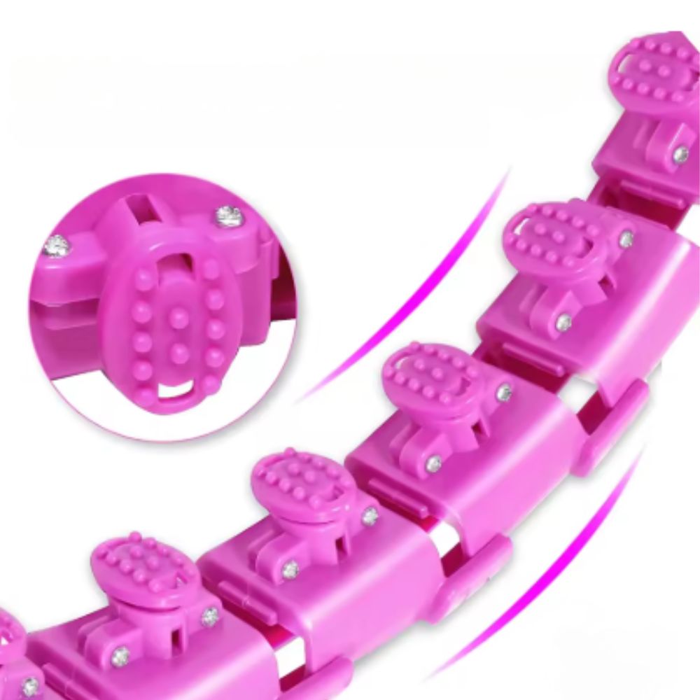 Adjustable Weighted Hula Hoop for Adults