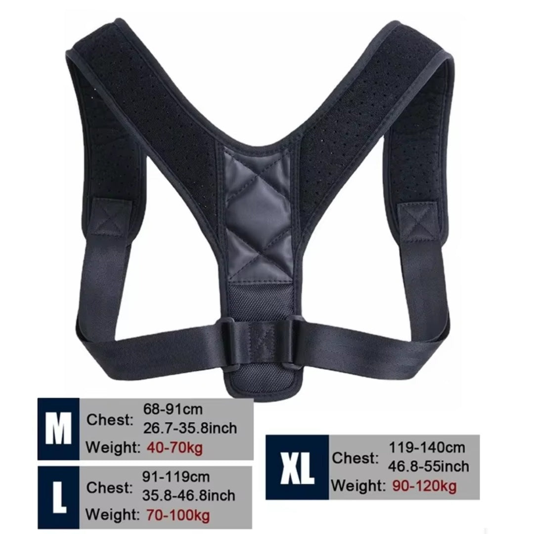 Back Posture Correction Belt | Unisex Breathable Hunchback Prevention