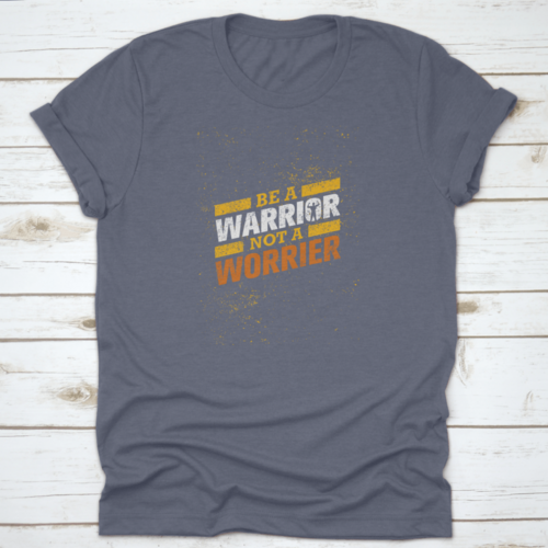 Be A Warrior Not A Worrier Gym And Fitness Motivation Quote Creative