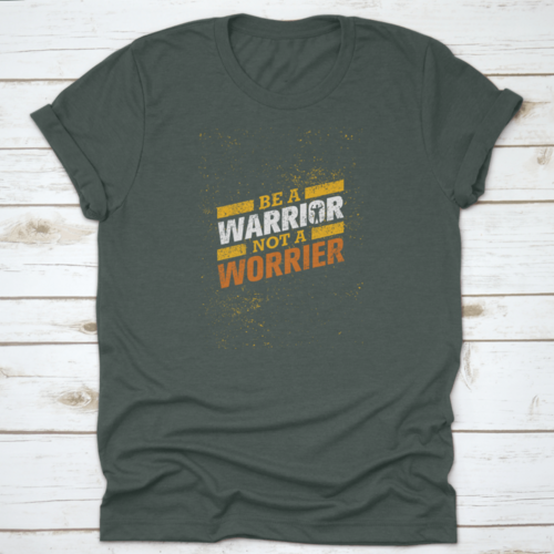 Be A Warrior Not A Worrier Gym And Fitness Motivation Quote Creative
