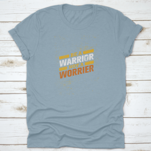 Be A Warrior Not A Worrier Gym And Fitness Motivation Quote Creative