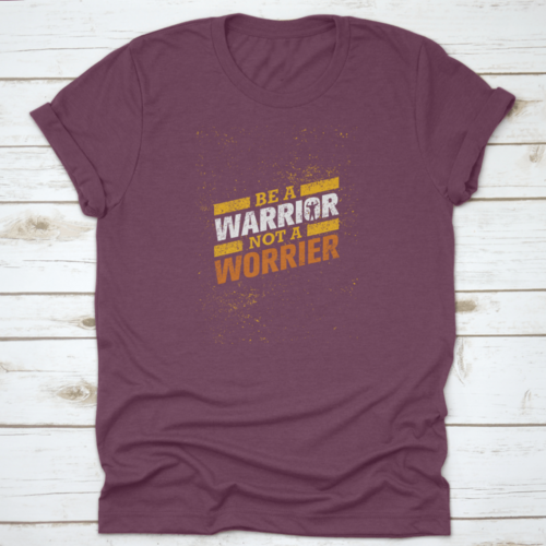Be A Warrior Not A Worrier Gym And Fitness Motivation Quote Creative