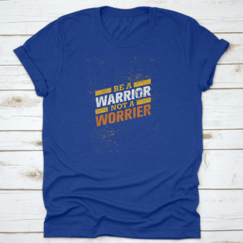 Be A Warrior Not A Worrier Gym And Fitness Motivation Quote Creative