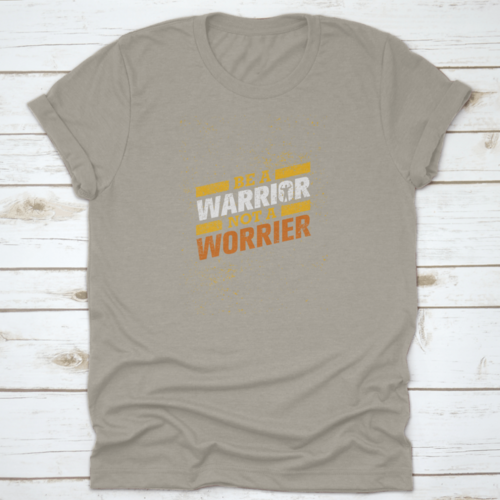 Be A Warrior Not A Worrier Gym And Fitness Motivation Quote Creative