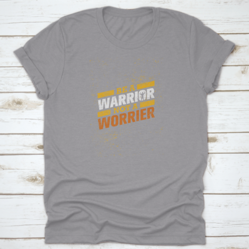 Be A Warrior Not A Worrier Gym And Fitness Motivation Quote Creative