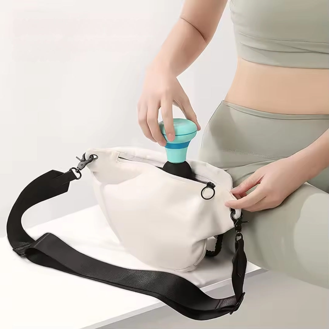 Portable Electric Full-Body Muscle Massager, Powerful 6 Speed Modes,USB