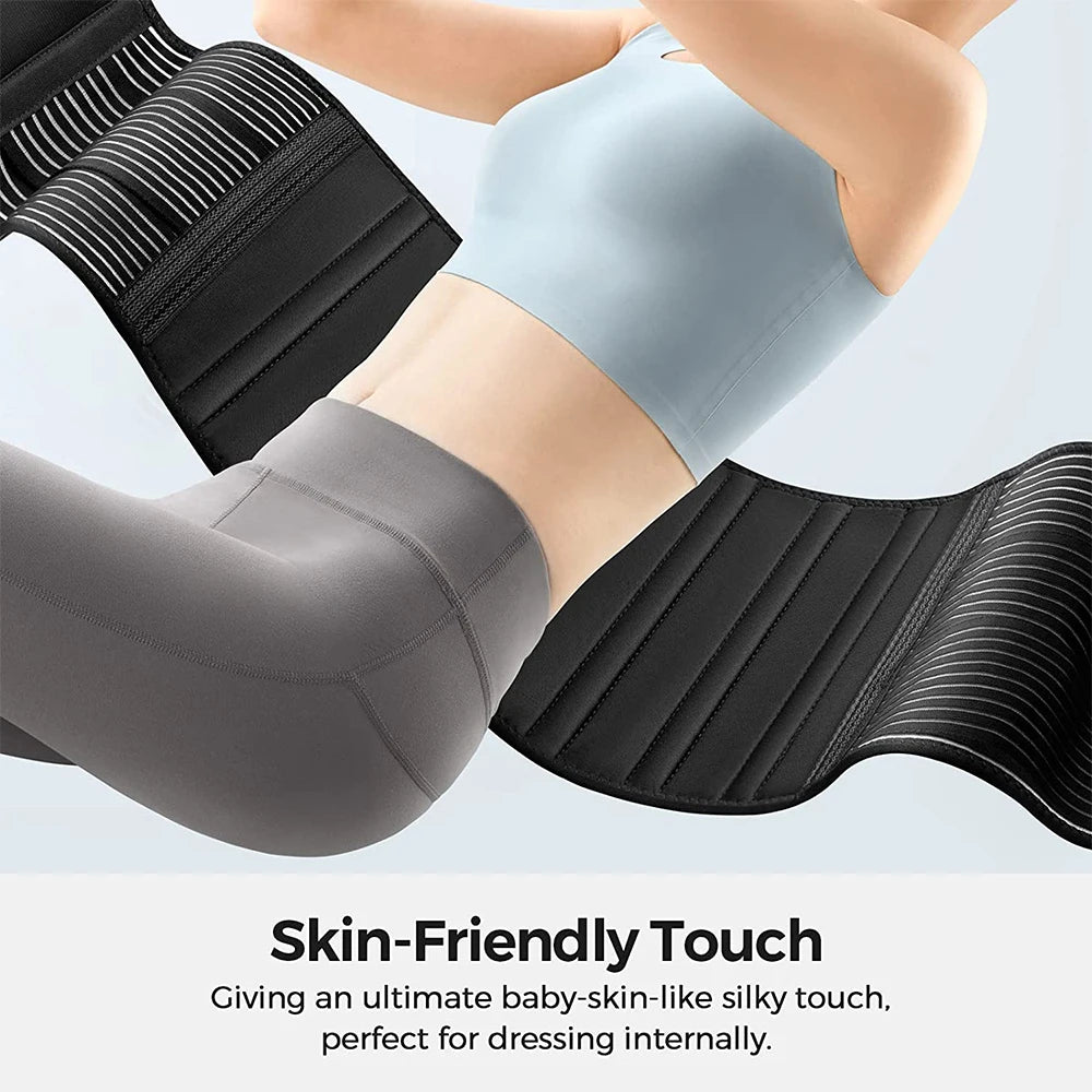S-3XL Sports Lower Back Brace with 6 Stays Anti-skid Orthopedic lumbar