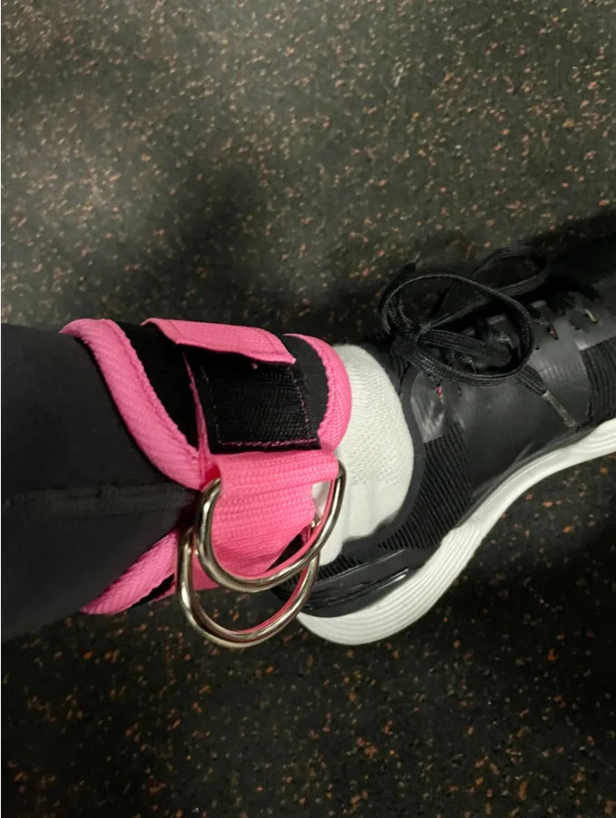 Ankle Strap Resistance Bands - Hip & Leg Strength Training for Home & Gym