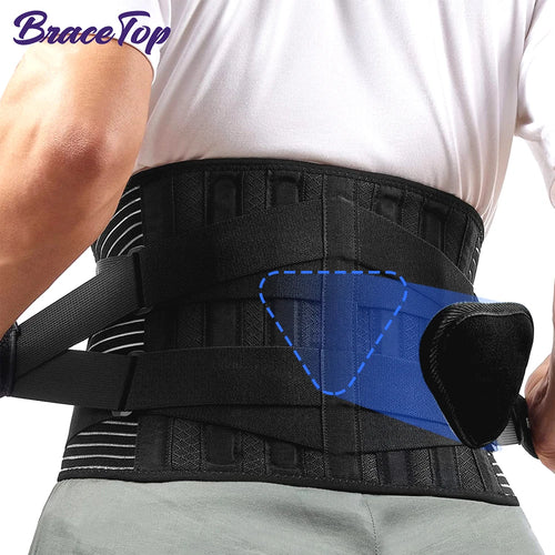 S-3XL Sports Lower Back Brace with 6 Stays Anti-skid Orthopedic lumbar