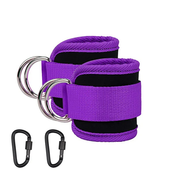 Ankle Strap Resistance Bands - Hip & Leg Strength Training for Home & Gym