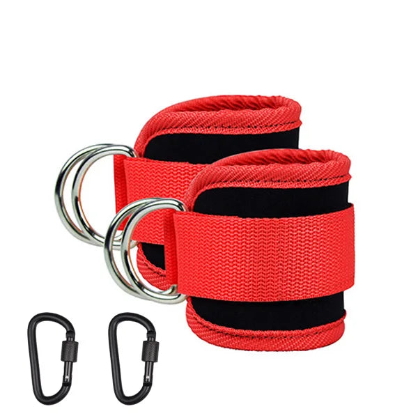 Ankle Strap Resistance Bands - Hip & Leg Strength Training for Home & Gym