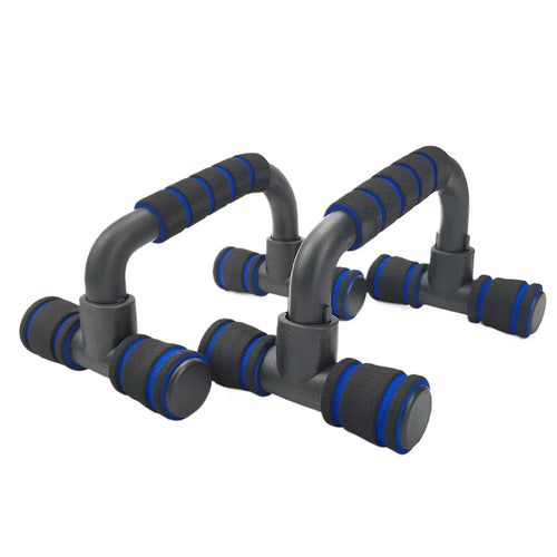 Non-Slip Push Up H-Shaped Support Bar Stand Home Fitness Power Rack