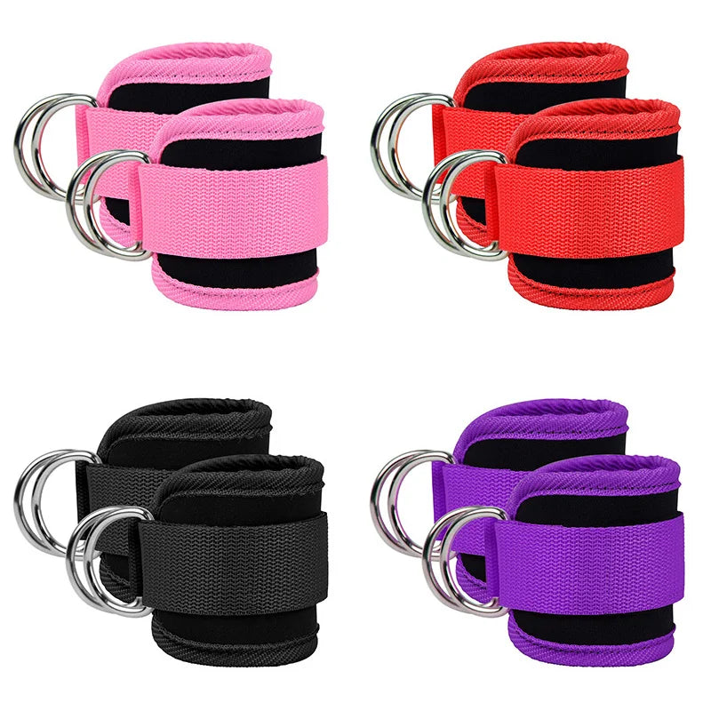 Ankle Strap Resistance Bands - Hip & Leg Strength Training for Home & Gym