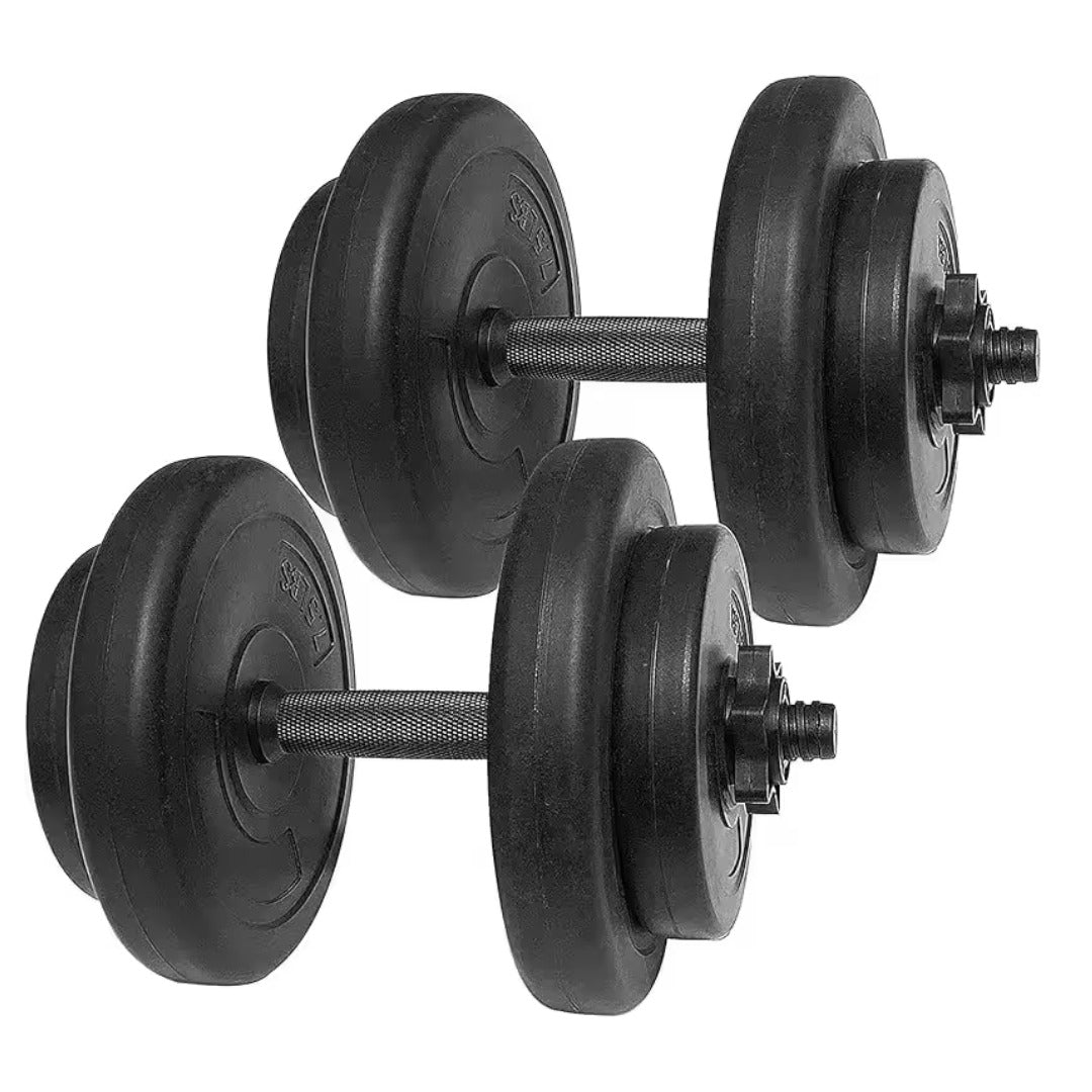 Soozier 42LB Pair Dumbbells Set for Training Biceps & Fitness Workouts