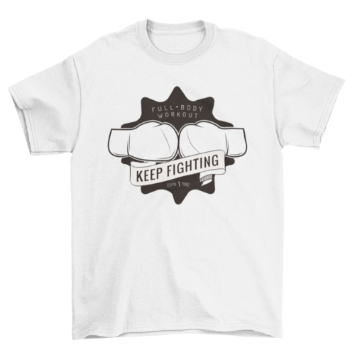 Boxing or gym tshirt