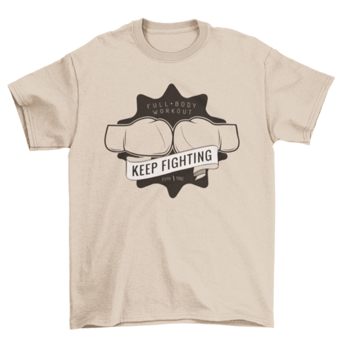 Boxing or gym tshirt