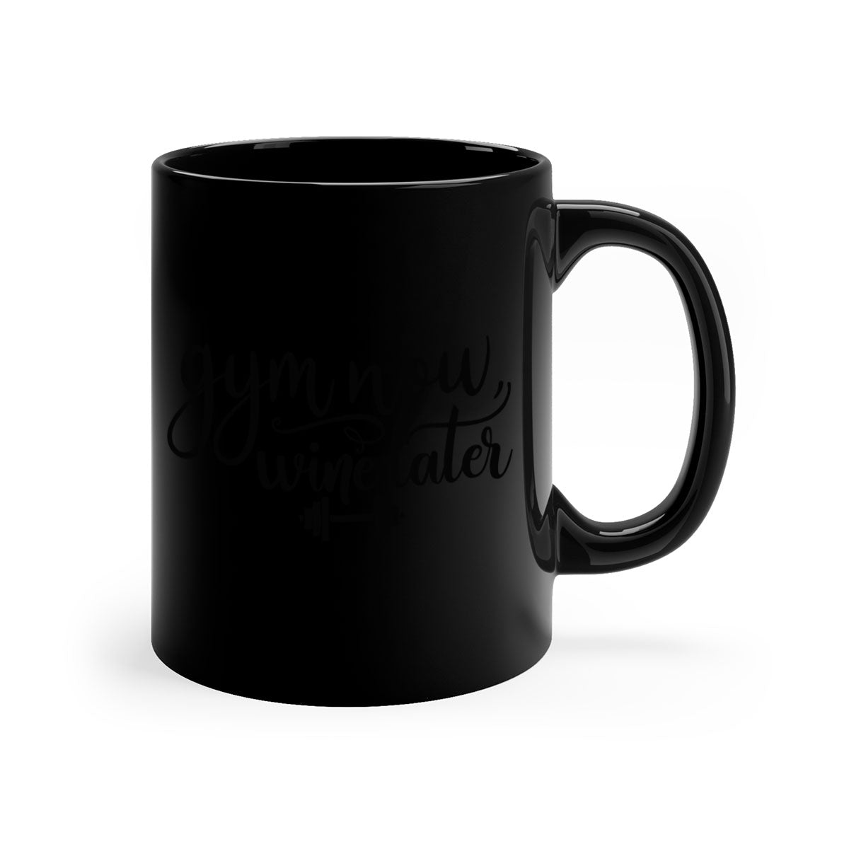 gym now wine later 42#- gym-Mug / Coffee Cup