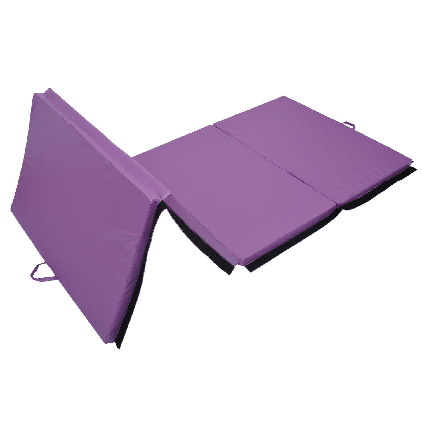 Soozier Tumbling Mats 4ftx10ftx2inch PU Leather Gymnastics Gym Mat