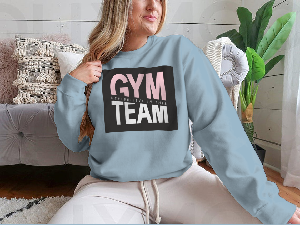 Gym Team Design Shirt For Family And Friends