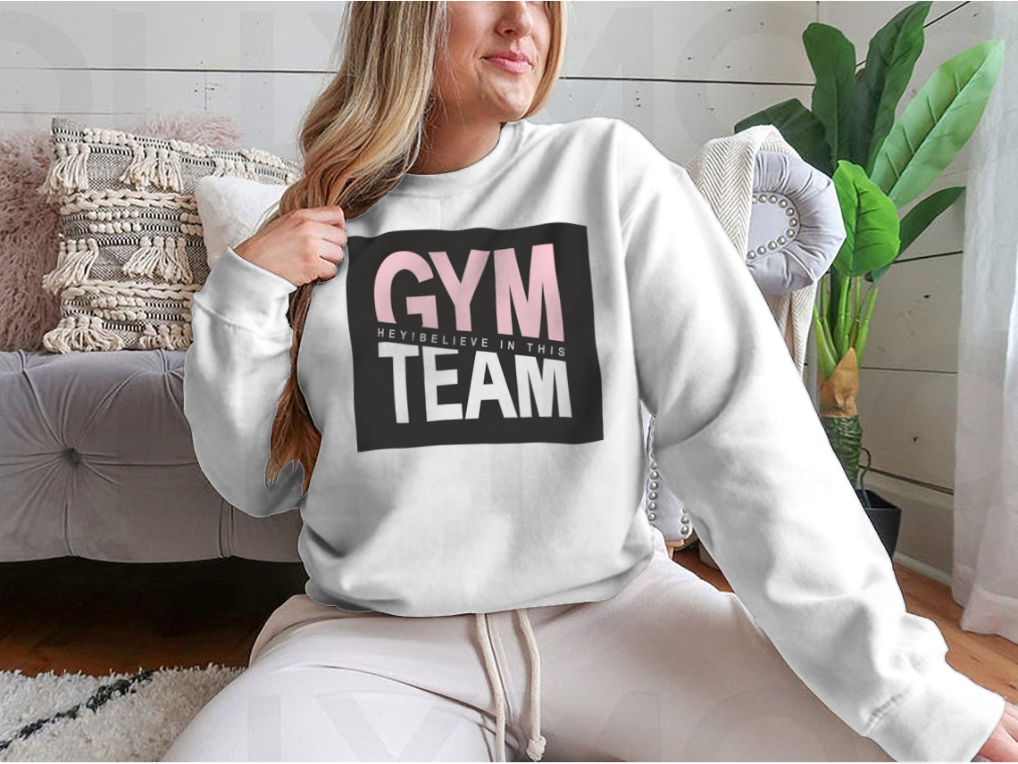 Gym Team Design Shirt For Family And Friends