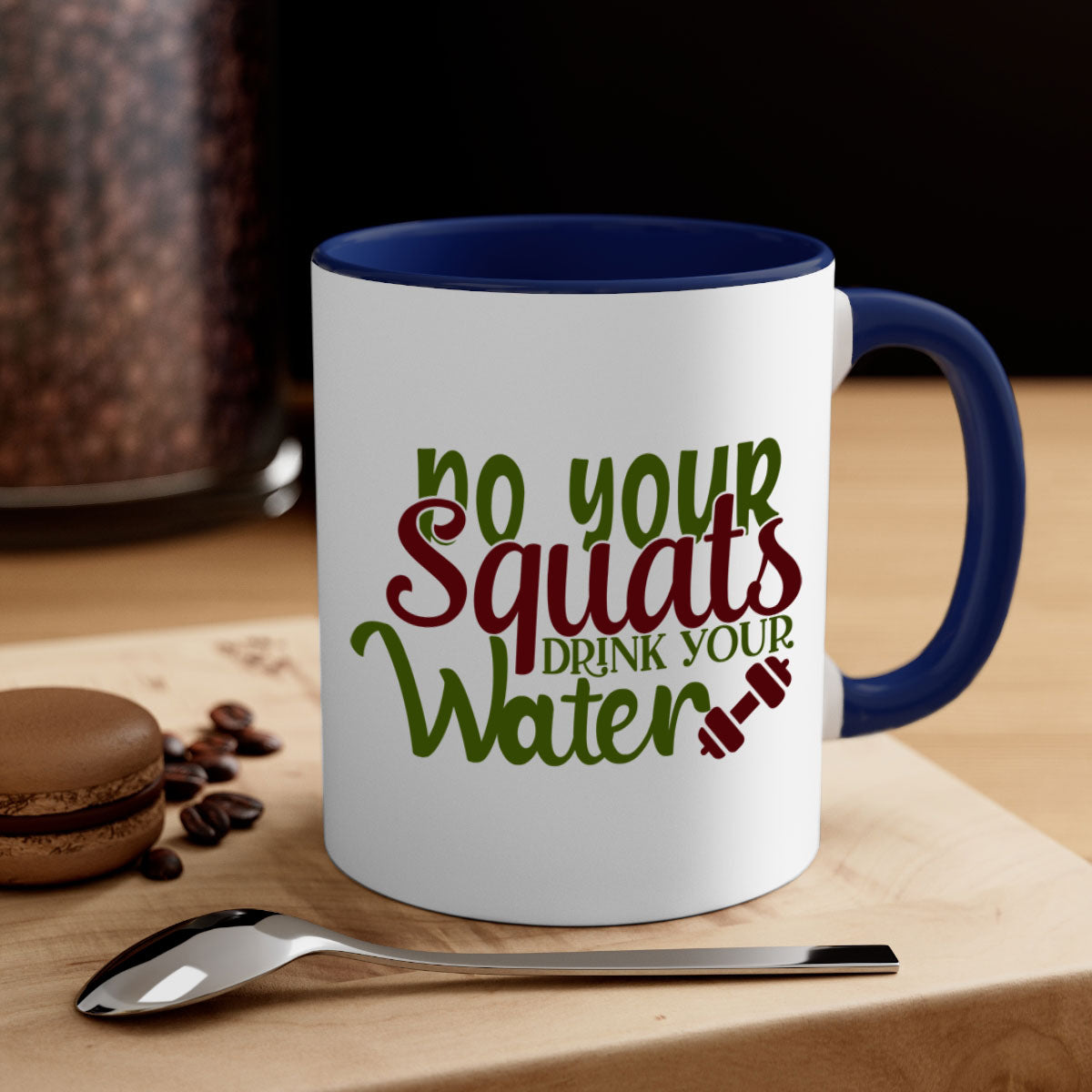 do your squats drink your water 49#- gym-Mug / Coffee Cup