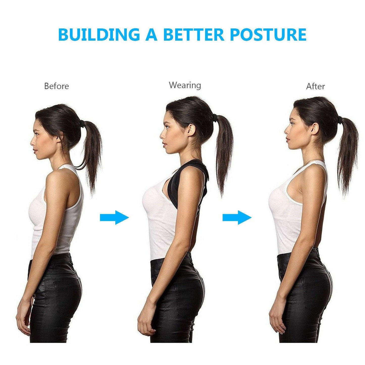 Back Posture Correction Belt | Unisex Breathable Hunchback Prevention