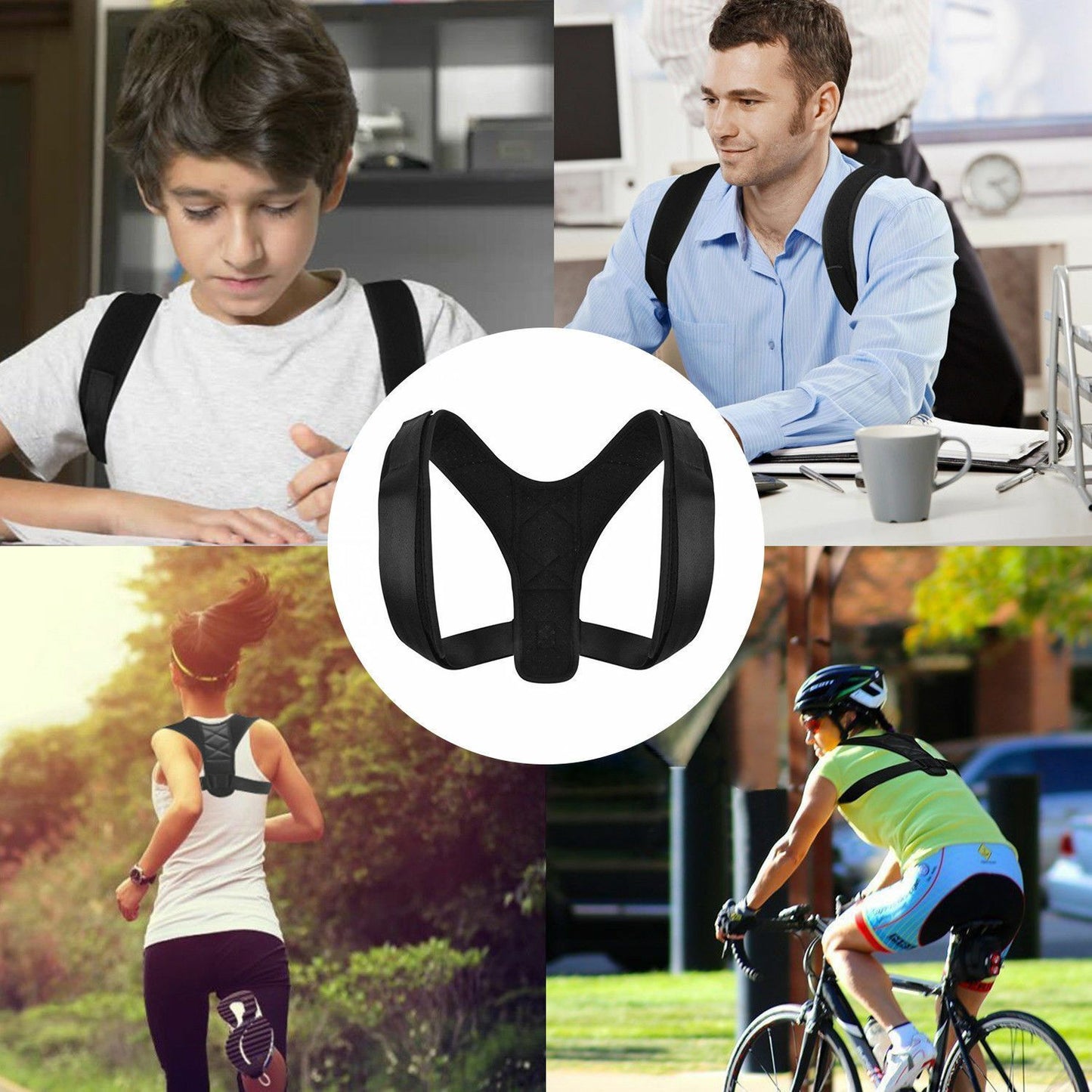 Back Posture Correction Belt | Unisex Breathable Hunchback Prevention