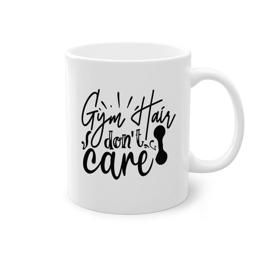gym hair dont care 43#- gym-Mug / Coffee Cup